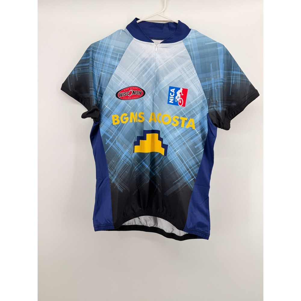 Martini Wisconsin High School Cycling League NICA Jersey Blue Black Small‎ - Picture 3 of 7